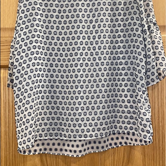 Ann Taylor Polka Dot Blouse - Picture 9 of 10